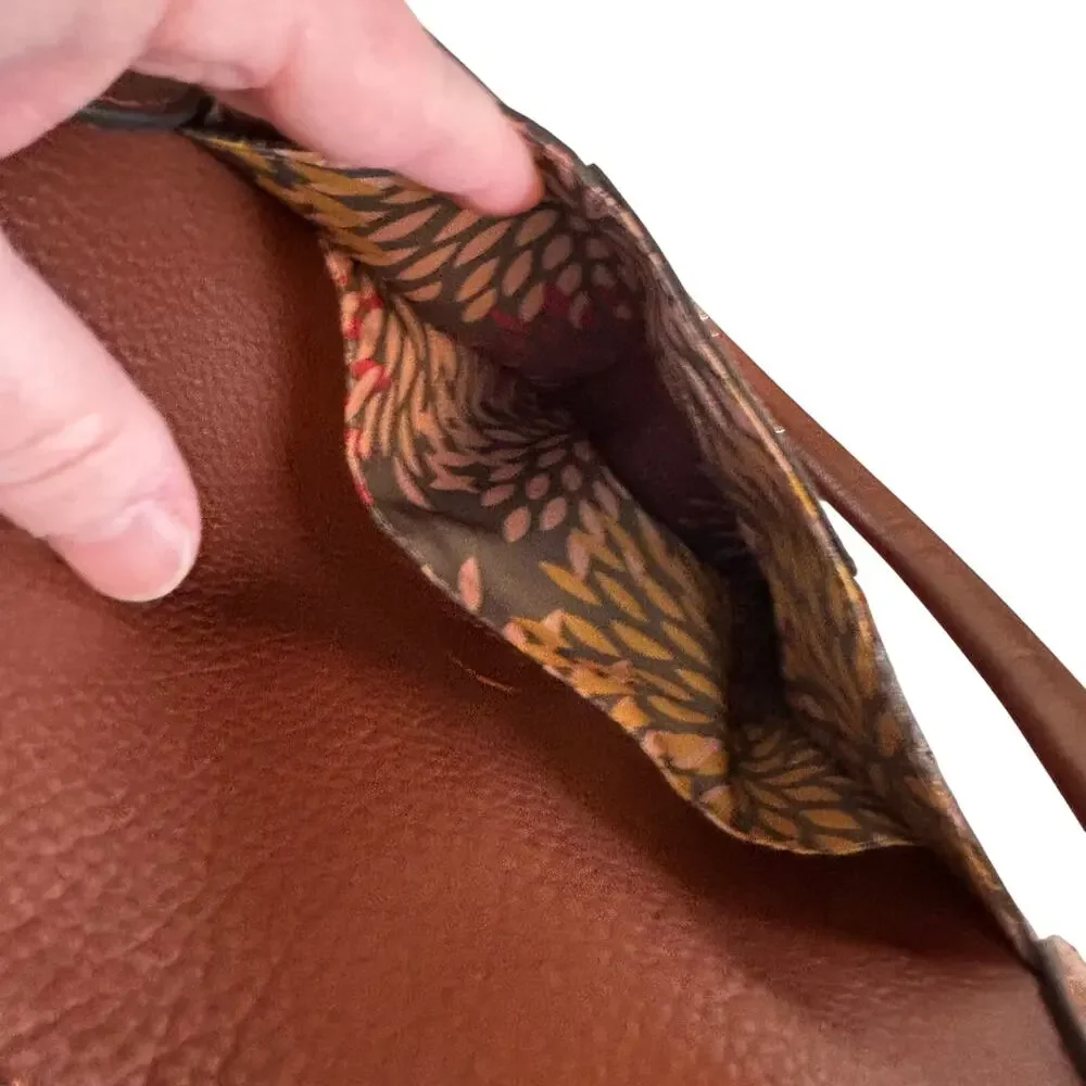 Lodis brown leather